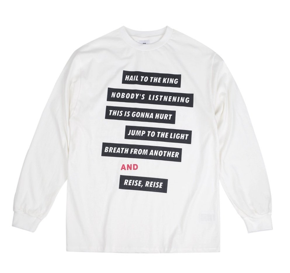 _0tyt0_'s tweet photo. 2018.04.08 제노
86 ROAD 제품
품명 : 2812 Lettering t-shirt (White)
링크 : https://t.co/ZyTwIECjM5 https://t.co/ETRbVlNoLa