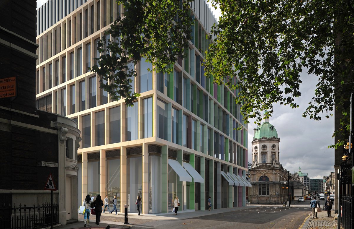 worldarchnews's tweet image. Construction has begun on the #PLParchitecture designed #Farringdon @Crossrail station development - one of Britain’s biggest transport interchanges
bit.ly/2HUl9ap