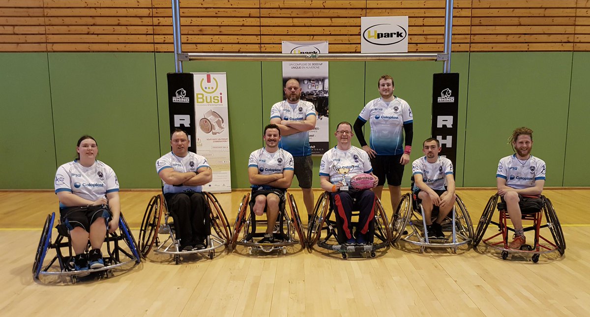 EnglandWXRU's tweet photo. Fantastic game v france.  Not the result we wanted.  50-44.  Could have won on final few seconds.  But amazing game of wheelchair 7s. https://t.co/wGz1AhZd4z