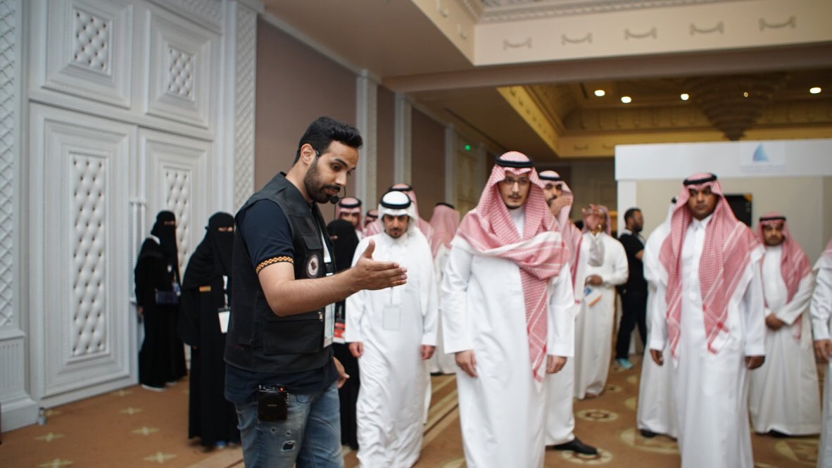 جانب من أستقبال صاحب السمو الملكي الأمير أحمد بن فهد بن سلمان بن عبدالعزبز آل سعود .. نائب أمير المنطقة الشرقية في فعالية تيدكس الراكة  #TEDxAlrakkah    <a href="/MimraGroup/">Mimra | مِمْرة</a>