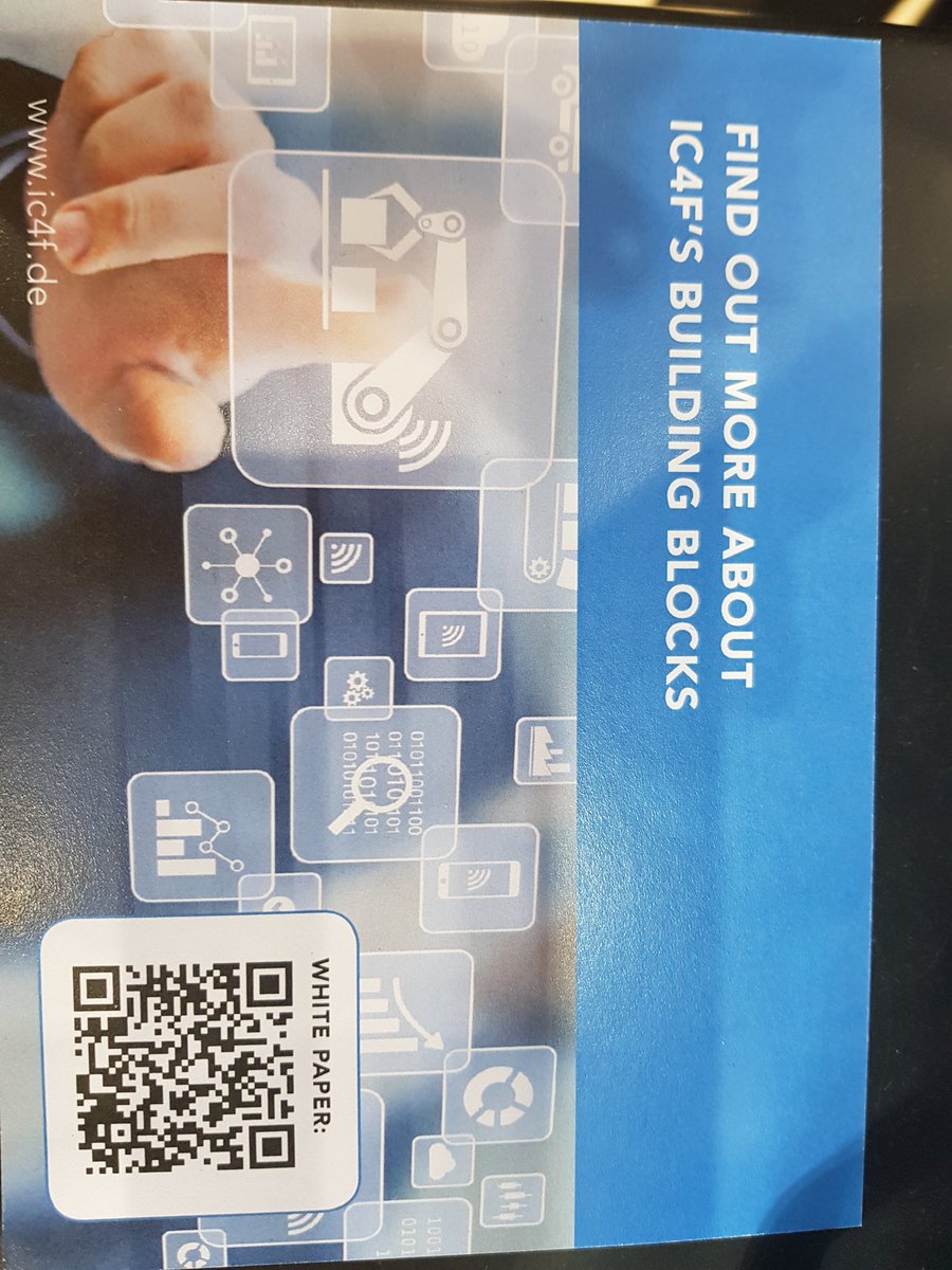 ThiloZimmermann's tweet photo. #Industrial #Communication for #Factories (#IC4F) @BMWi_Bund stand in hall 2 @hannover_messe.
#hm18 #HannoverMesseWow https://t.co/dkK7X3XOqF