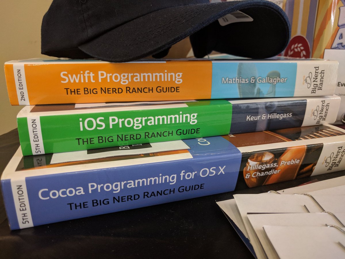 AuburnOIT's tweet photo. Our next #AUTechTalks door prize shout out goes to @bignerdranch for 3 training books, @BURGERFI for 2 gift cards, and @CanvasLMS and the @BiggioCenter for a gift bag. Thanks for supporting this awesome event! https://t.co/CHC3Lec3Hd
