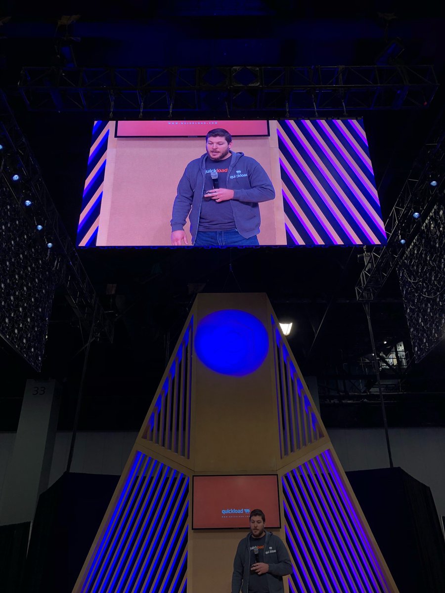 quickloadapp's tweet photo. This happened just a few minutes ago! We were selected among 100 of startups to do a pitch in front of the judges.  🤩 #QuickloadMiami #eMerge18 #MiamiMoves https://t.co/dwtsrnUkJo