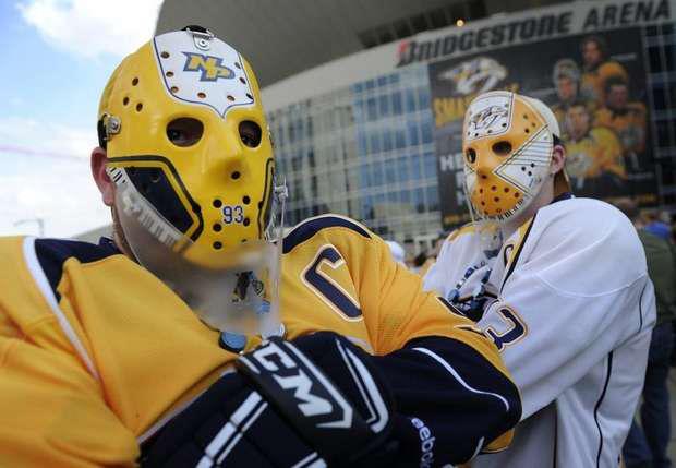 hayley11188's tweet photo. Hey, @nhl, my husband and best friend are diehard @PredsNHL fans! Choose them for playoff tickets so they can finally make it to their first playoff game! The Preds need their help hyping up the fans! #BeThatFanSweepstakes #NashvillePredators #NHL #MaskedMafia https://t.co/CyhBF9Ka5a