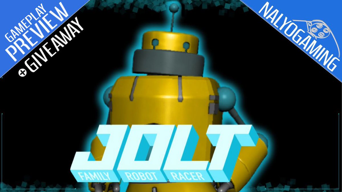 #PS4 Game #GIVEAWAY x4 is for the New #IndieGame JOLT FAMILY ROBOT RACER by @CooplySol on <a href="/PlayStation/">PlayStation</a> 4 &amp; PS Vita (NA PSN) Watch the @Jolt_Game Gameplay Preview + Giveaway Video - youtu.be/3SJ6YH8NTmQ To Earn an Extra entry, Follow, RT, &amp; Reply w/ the Hashtag #GIVEAWAY
