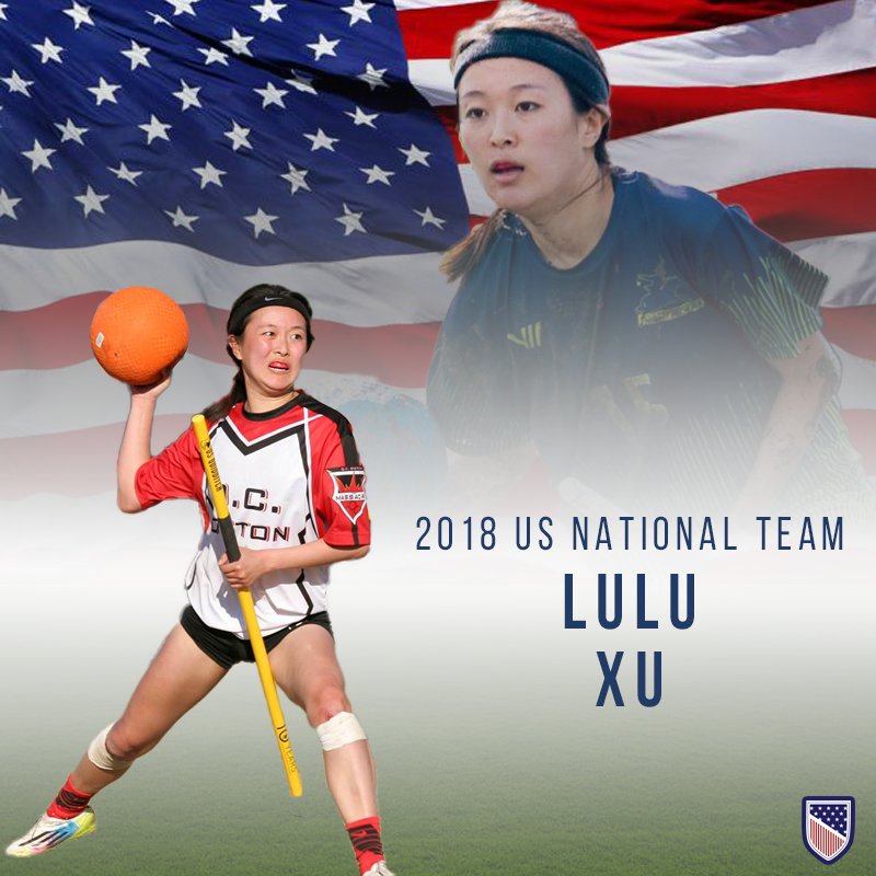 USAQuadball's tweet photo. One of the most talented beater pairs in the modern game, @QCBoston’s Max Havlin and Lulu Xu will use their years of chemistry to dominate the opposition on both ends of the field. #RedeemTeam2018

📷 Matt Dwyer, Jessica Jiamin Lang https://t.co/4qQDUEPcnH