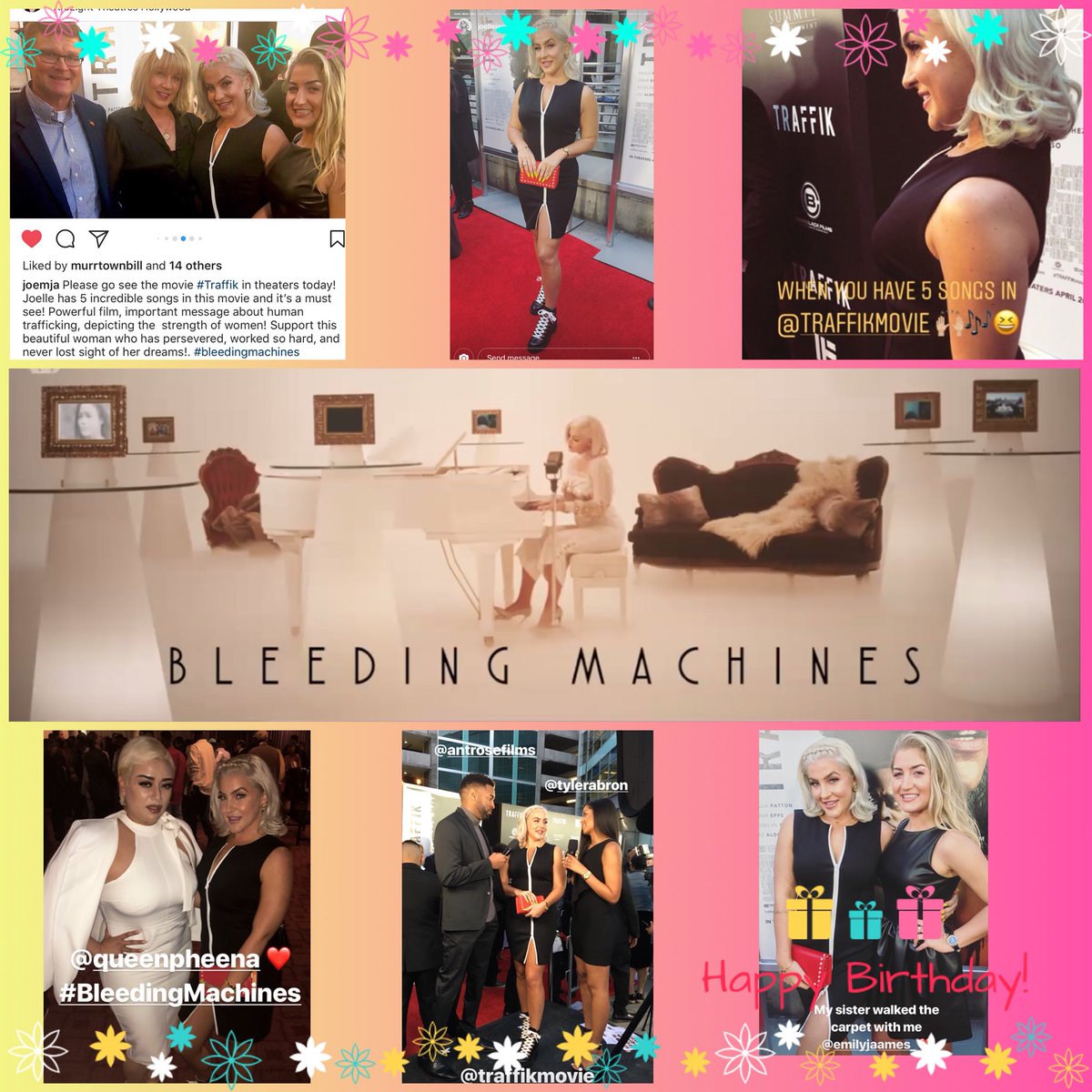 wjohn82486's tweet photo. Happy Birthday @JoelleJames wishing U a beautiful & blessed day! Congratulations on #5Songs in @Traffikmovie π 4.5 Million views on #BleedingMachines video this morning π So proud of you! Love all your songs on #SoundCloud & canβt wait for more #Vanilla #IScream β₯οΈππππ https://t.co/hUgwrMeilZ