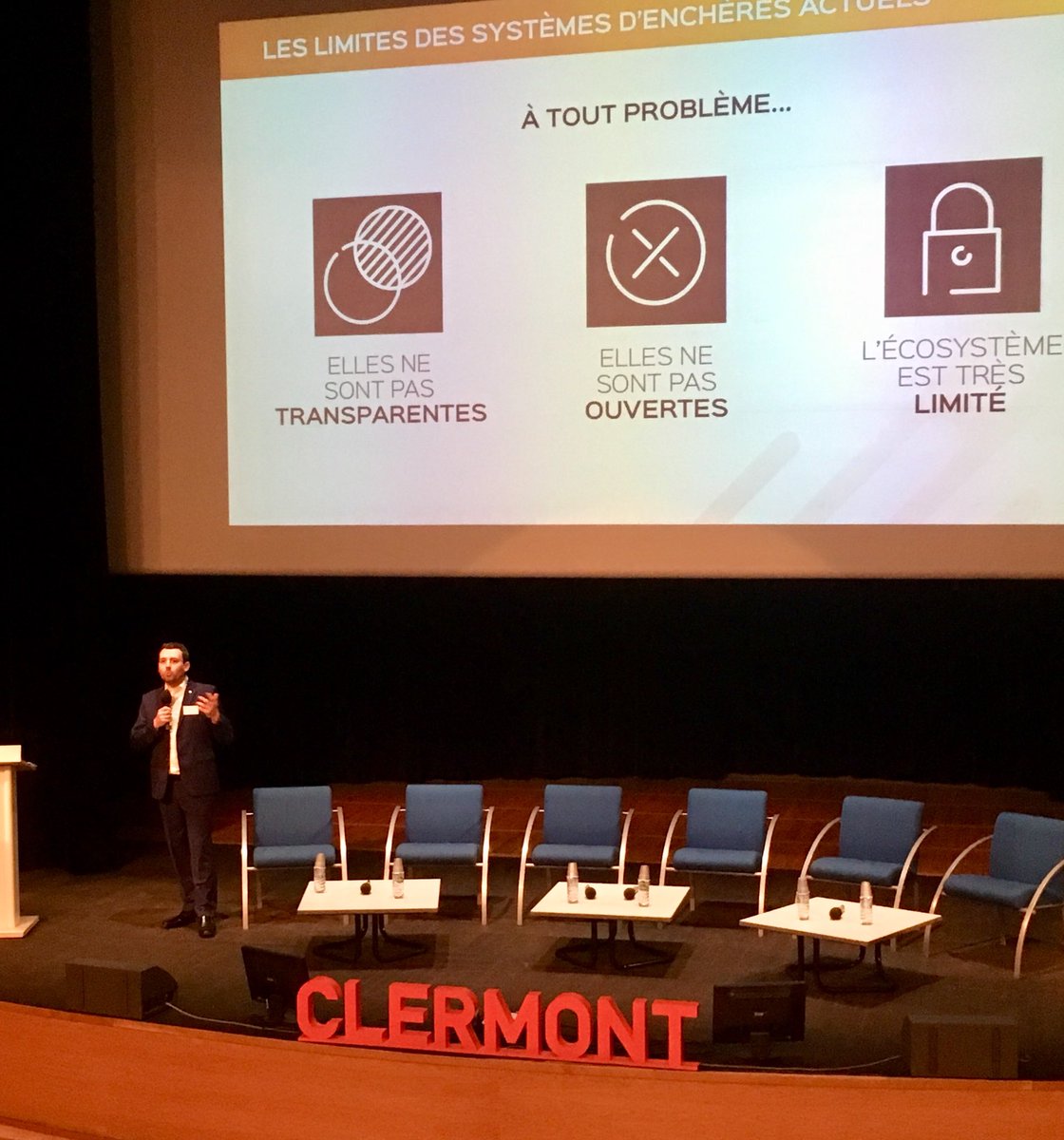 Présentation intéressante de l’ICO réussie de <a href="/tristancolombet/">Triste Colombin</a> <a href="/domraider/">Domraider</a> lors de la conférence « Monnaies virtuelles, Initial Coin Offerings (ICOs) et Blockchain », organisée par @ESCClermont . #ClermontInnovationWeek #CIW @Mais_Innovergne
