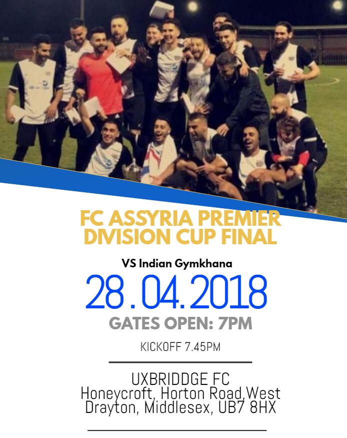 This Saturday. FCA take on <a href="/IGFC_SSH/">Indian Gymkhana FC</a> as we look to retain our cup. Tickets at the door £5 ⚫⚪⚫⚪ <a href="/middxfa/">Middlesex FA ⚽️</a>