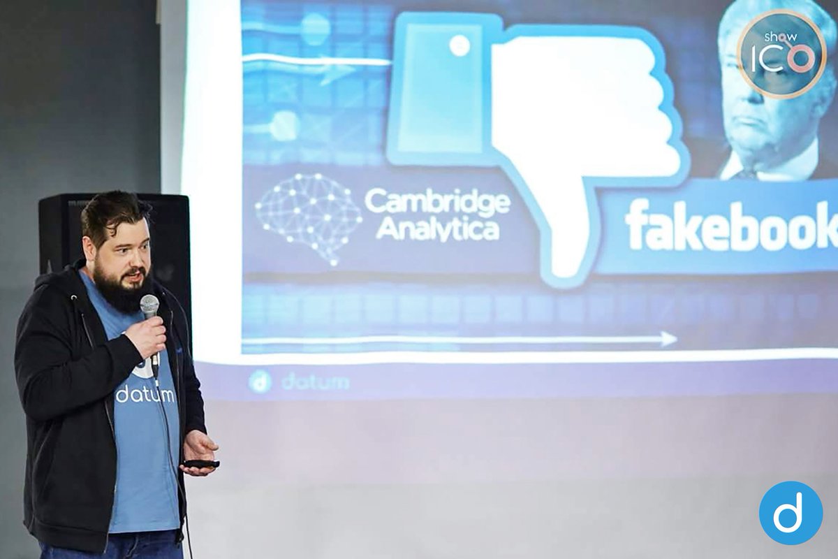 datumnetwork's tweet photo. Datum Community Manager Vitaly Krinitsin just spoke at the ShowICO in Russia. He expressed the core value of Datum, the importance of taking control of your personal data and getting paid for it.
Event details here: https://t.co/5u2UuqtjGx
#Datum #ShowICO #Russia #Blockchain https://t.co/X6IuL0eNmw