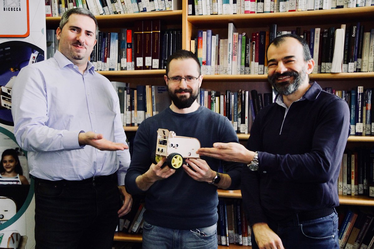 coderbotorg's tweet image. 6.000 volte grazie! Con 2 giorni d’anticipo sulla fine della campagna, il crowdfunding di #CoderBot supera il suo obiettivo, raccogliendo 6.412 € su 5.000 € richiesti!
Grazie per averci sostenuto, presto vedrà la luce il nuovo robot didattico di @unimib
@DeRevOfficial