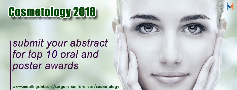 CosmetologyCong's tweet photo. International Conference on Cosmetology &amp; Trichology 
July 23-24, 2018. #Melbourne, #Australia
#Submit your #abstract on the bellow #Tracks 
All accepted Abstracts will receive a DOI provided by #Crossref
https://t.co/4fdVYncbO7 https://t.co/rNOksYI4XK