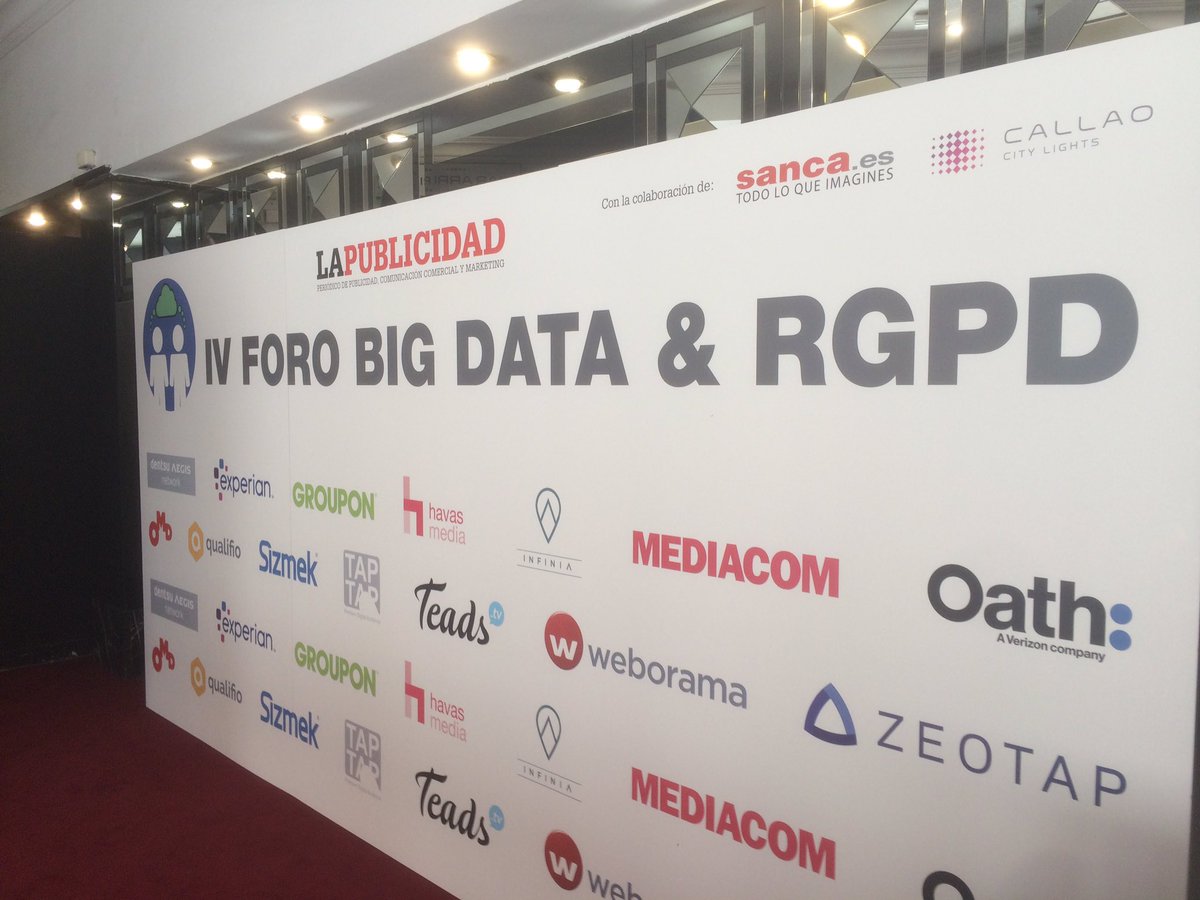VerizonMedia_ES's tweet image. ¡Se acaba el IV #ForoBigData! Ha sido todo un éxito. 👌👌 muchas gracias @PdelaPublicidad