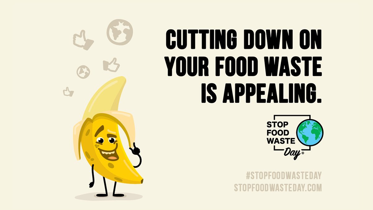 BGSUChefs's tweet photo. 40% of food produced is wasted! Spread the message and stop food waste! #Stopfoodwasteday https://t.co/TkD82xiRuU
