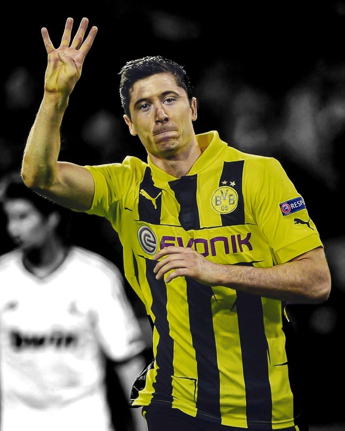 ⚽ ⚽ ⚽ ⚽
#OnThisDay 5️⃣ years ago, <a href="/BVB/">Borussia Dortmund</a>'s <a href="/lewy_official/">Robert Lewandowski</a> put 4️⃣ past <a href="/realmadrid/">Real Madrid C.F.</a>.
Same again for @fcbayern tomorrow? 😉