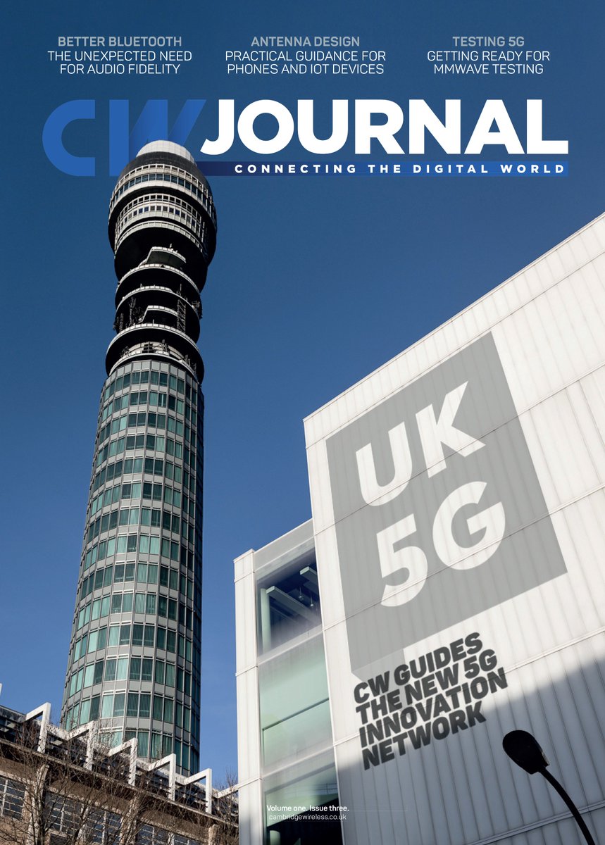 CW Journal's cover celebrates the launch of <a href="/UK_5G/">@UK_5G</a>, recently held at <a href="/bt_uk/">BT</a>'s iconic <a href="/bttowerlondon/">BT Tower</a>. Once THE hub for UK comms it still transmits 18K hours of TV daily! For your free copy, please click the link cambridgewireless.co.uk/about/cw-journ… … #TechTuesday #UK5G #CambridgeWireless 📡