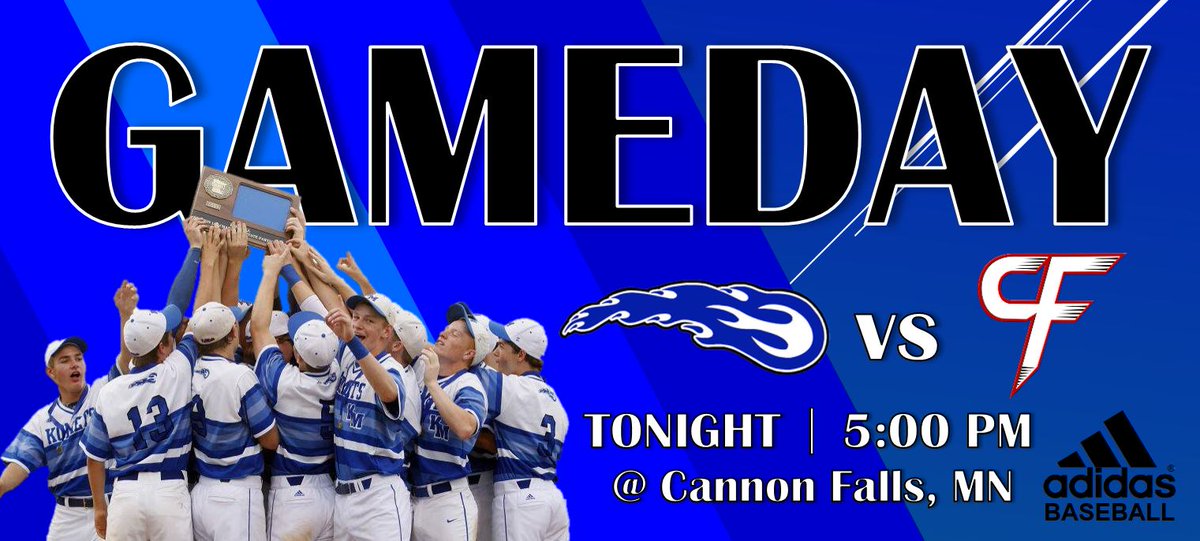 KoMetBaseball's tweet photo. Little later than we were hoping, but it's finally Opening Day!
⚾ KoMets ☄️ vs Bombers 💣
🗓️ April 24, 2018
⏰ JV &amp; V: 5 PM
📍 Cannon Falls, MN
🏟️ V: John Burch Park
🏟️ JV: Cannon Falls HS https://t.co/hI2UHXUdNz
