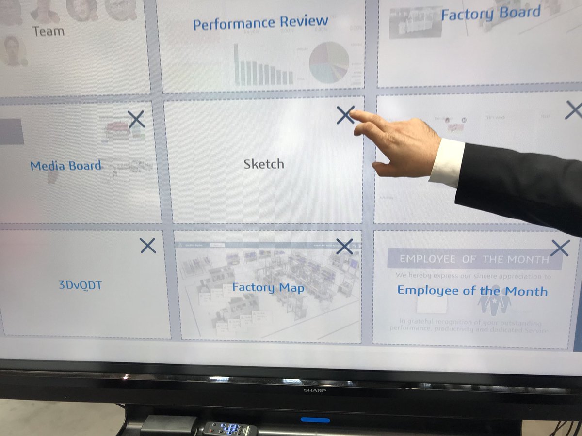 ottarba's tweet photo. Overwhelmed by industry 4.0 demos and applications at #HM18 &amp; #CeMAT18. AI, digital twins, #3DLean, block chain and mixed reality all seem to be part of the #FactoryoftheFuture https://t.co/RxukaCZaR4