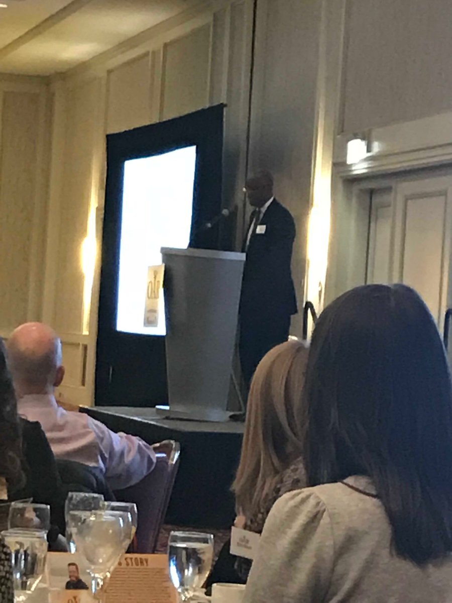 jevarlington's tweet photo. Trenchant remarks from Harold Clarke, Director of the Virginia Department of Corrections, @ this morning’s 10th annual Offender Aid &amp; Restoration Second Chance Breakfast. https://t.co/Yecql7AV86