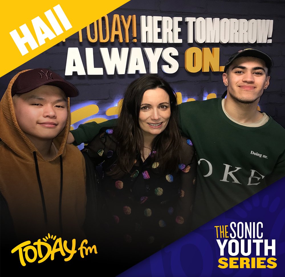 TodayFM's tweet photo. Don't Miss @louiseduffyshow presents Ireland's Sonic Youth Series Tonight.

Part Two features Donegal Leaving Cert Student @ThienRichard  

#SonicYouthSeries https://t.co/ANVsG3VtEa