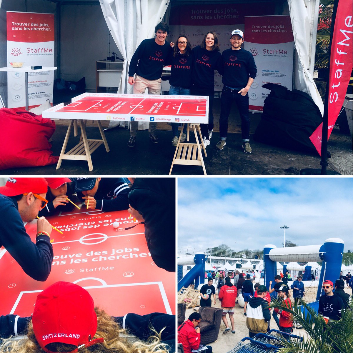 staffmeapp's tweet photo. 🏝⛵️ StaffMe à la Course croisière EDHEC, plus grand événement étudiant d’Europe
#coursecroisiereedhec #cce https://t.co/h93MIp4C0o