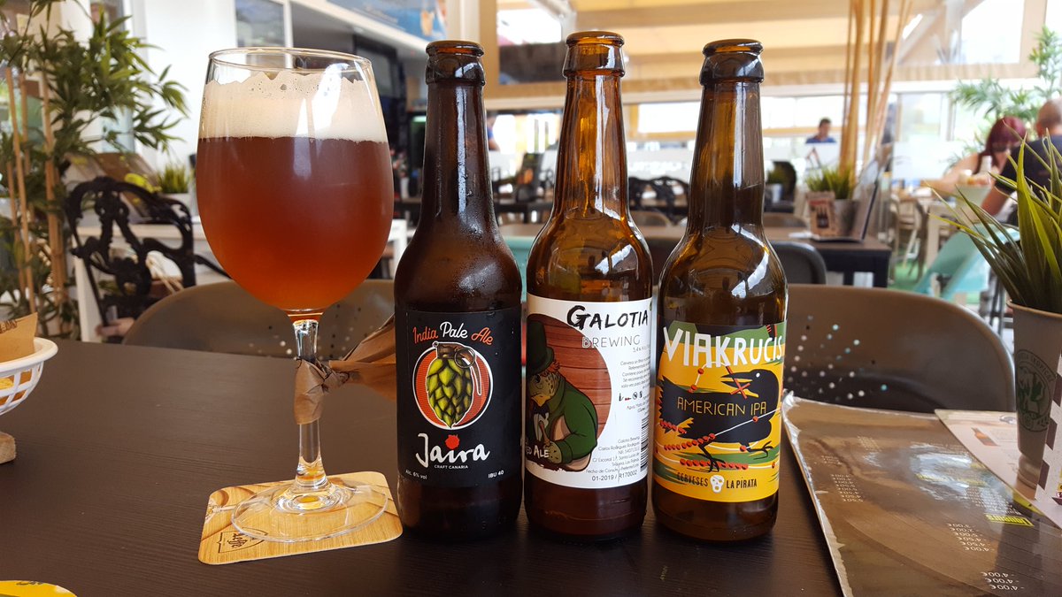 Neeeebuuur's tweet photo. Sampling a few local craft beers in Mogan at Jungle Rock https://t.co/n8Bt4vIPUA