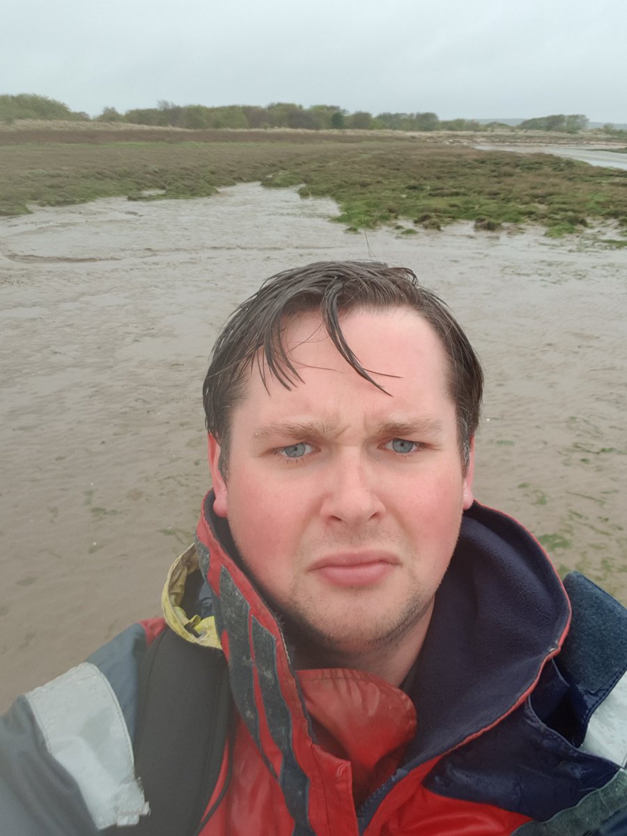 AndyVDSOlivier's tweet image. Somehow managed to convince my colleague @karythis to come collect #mussels with me in the pouring rain on the mud flats. But if its not wet and cold is it really fieldwork.  #anglesey #fieldworkisfun #Rainy #phdchat @BangorUni @sos_bangor_uni