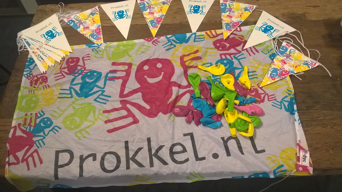 Wil jij ook Prokkel promotiematerialen om je Prokkelactiviteit aan te kleden? Meld dan snel je Prokkel aan zodat we het nog op tijd kunnen versturen!