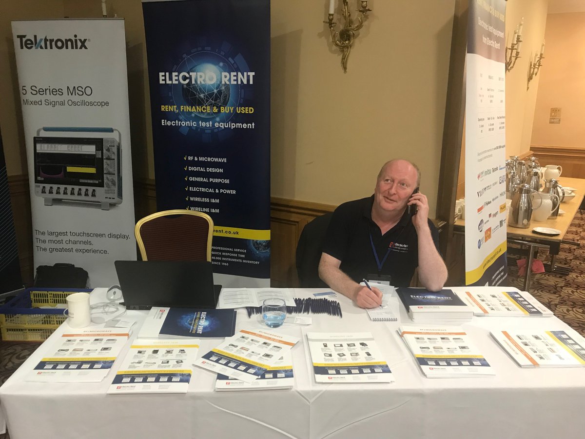 ElectroRentEu's tweet photo. We are currently at the ARMMS RF &amp; Microwave Society Conference in Oxfordshire, UK. https://t.co/V5B8Az5aAq