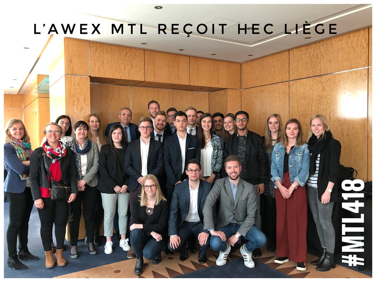 MontrealDigital's tweet photo. #Awex reçoit #hecliege à #Montreal ds le cadre d’une viste de travail. 5 entreprises portées par 20 étudiants motivés #epic #nirli #connect2move #levelIt #bewin #cabq #awex_ameriques https://t.co/bMSF5Ibgxz