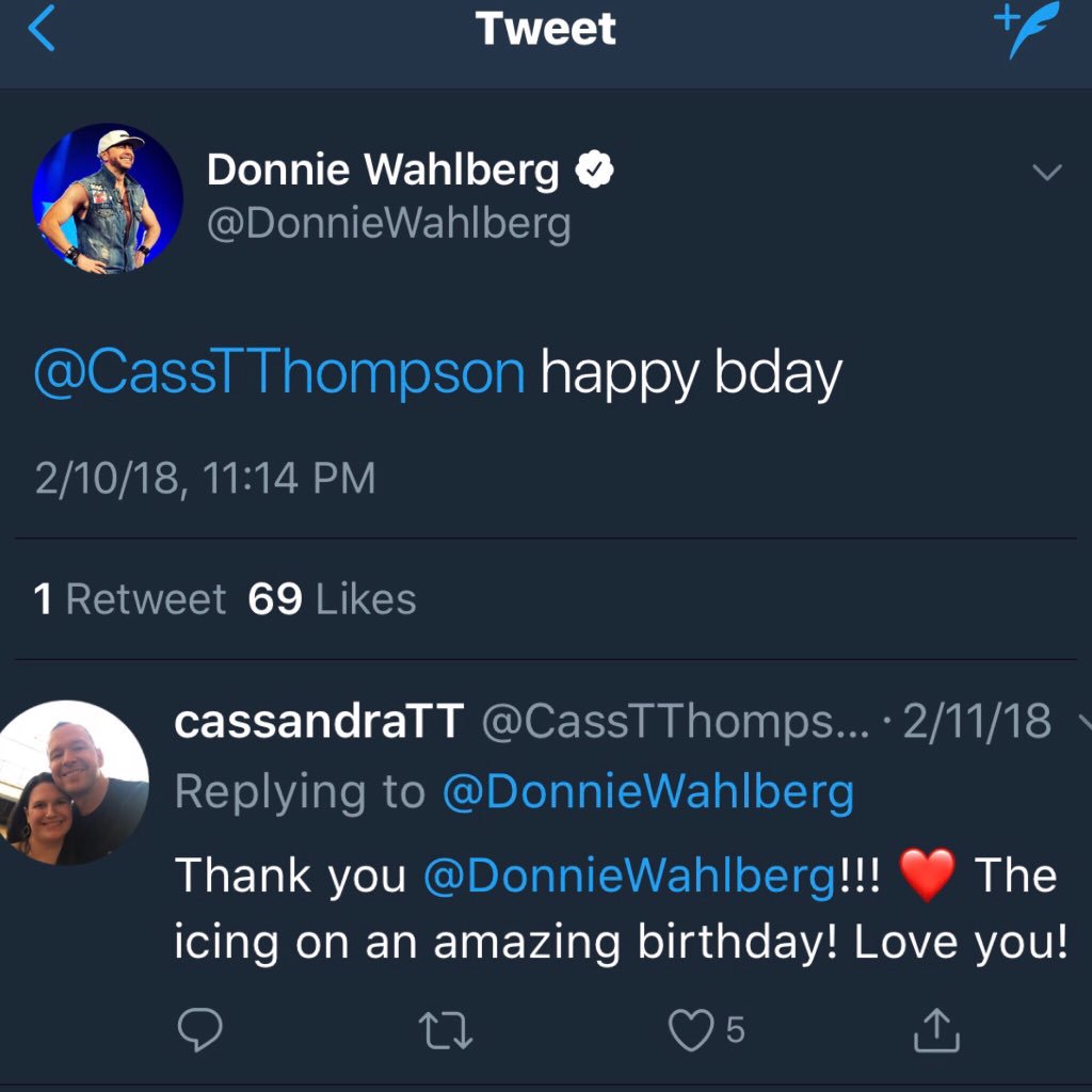 CassTThompson's tweet image. A birthday wish I will never forget!