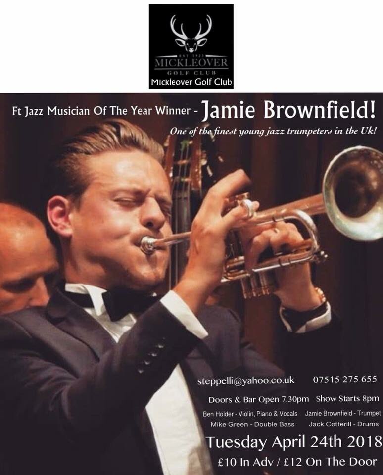 gingerviolinguy's tweet photo. @MikeGreenBass @JamieBrownfield looking forward to playing with those fellas tonight at @mickleovergolf :) #jazzinderby #jazz #meanmikegreen #jamiepilot #pilotjamie #mikeplaysthebass #beniscool https://t.co/Y6FOduwGmO