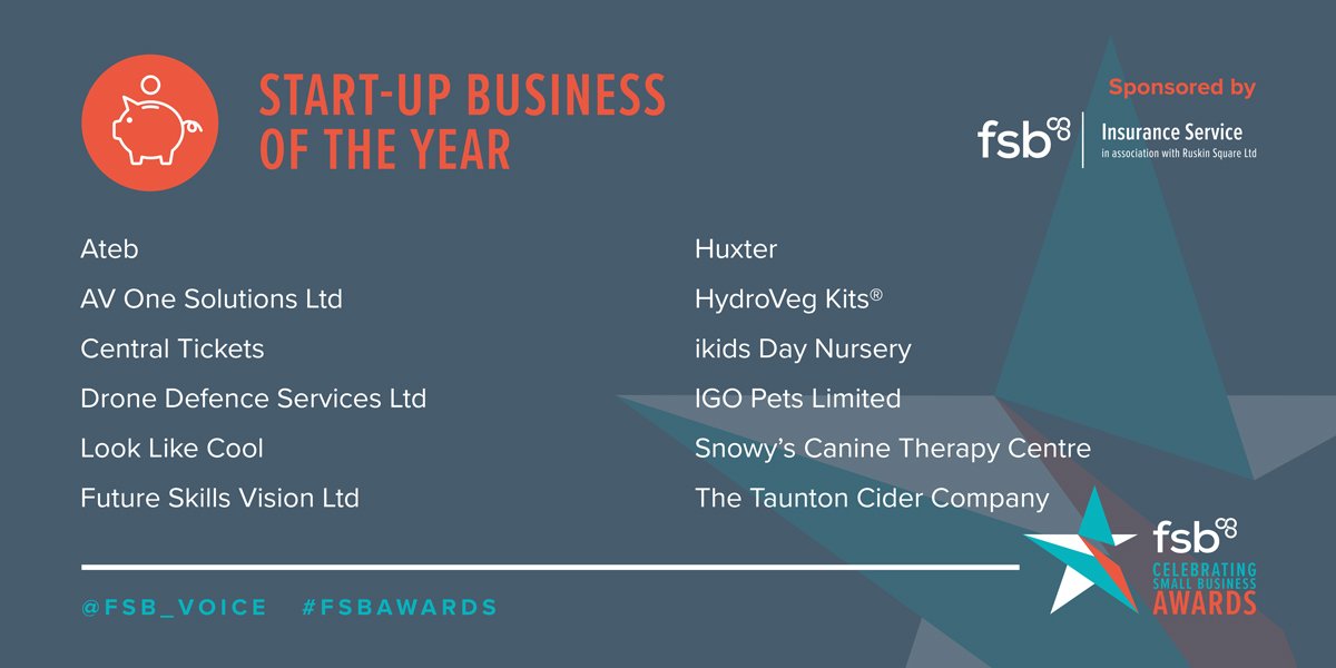 FSB_Voice's tweet photo. Our regional finals were the warm-up - now join us at the Westminster @ParkPlazaHotels on 3 May to choose our #FSBAwards #Startup of 2018! https://t.co/l9m5o0ovLN https://t.co/F30A4zzUAw