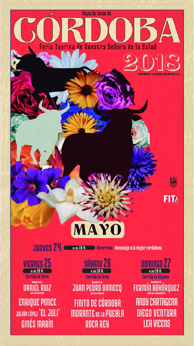 CÓRDOBA. Novedad Importante! La Feria Taurina N.ª S.ª de la Salud 2018 contará en <a href="/CosoLosCalifas/">Plaza Toros Córdoba</a> con el PALCO INFANTIL!

Los menores entre 5 y 10 años irán gratis a los toros y estarán acompañados de monitoras que cuidarán de ellos y resolverán sus dudas e inquietudes taurinas!