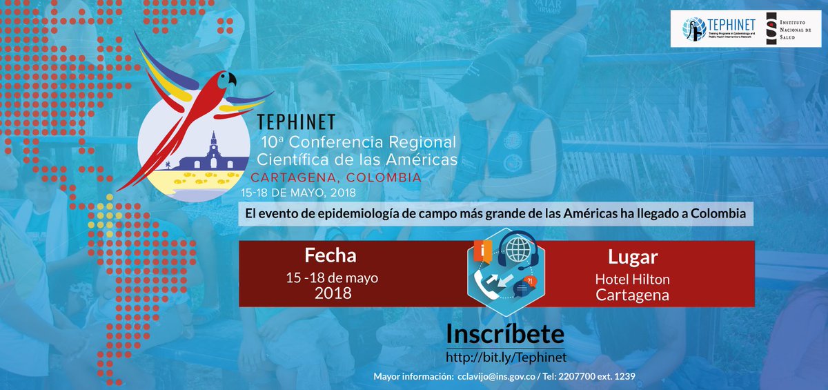 cruzrojabogota's tweet photo. #TEPHINET 10 Conferencia Regional Científica de las Américas. @INSColombia #DeInteresGeneral https://t.co/yqj18yGuAQ