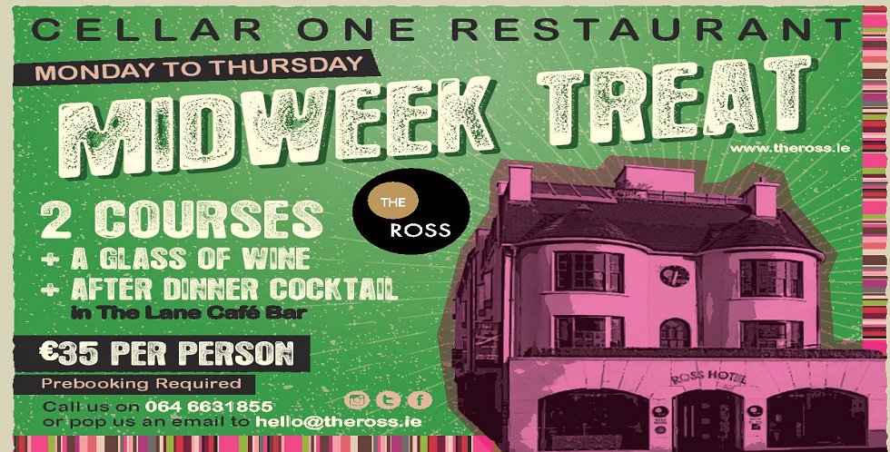 TheRossHotel's tweet photo. What are your plans for dining tonight??? #midweektreat #therossrocks #cellarone https://t.co/pFhJfpr3Om