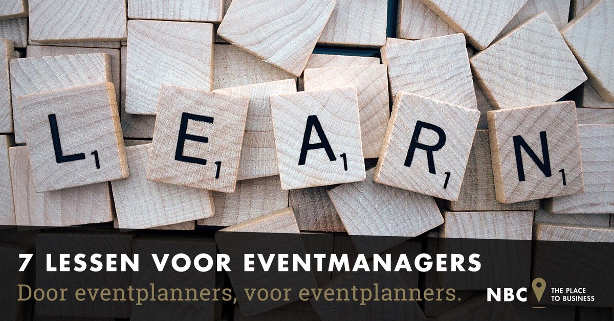 Als eventmanager begeef jij je in een constant bewegende branche en heb je één van de meest afwisselende jobs die je maar kunt bedenken. Wij hebben zeven tips verzameld hoe je als eventmanager succesvol bent én blijft.
nbccongrescentrum.nl/nieuws/7-lesse…