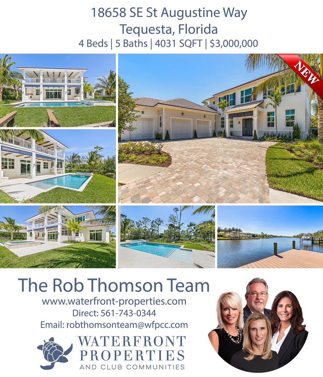 LuxWaterfront's tweet photo. Newly Constructed #Luxury #RiverfrontHome In #Tequesta -> https://t.co/44evytvGb6
#southfloridarealestate #luxuryhomes #luxuryrealestate https://t.co/LLrRVYwUl0