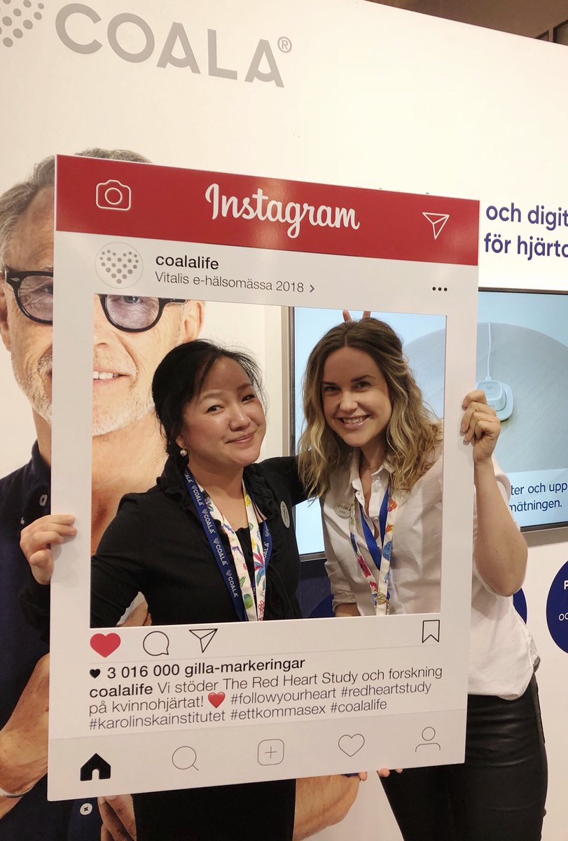 CoalaSolutions's tweet photo. Vi stödjer The Red Heart Study och forskning på kvinnohjärtat! Kom till monter B08:10 på Vitalis och visa ditt stöd❤️ #redheartstudy #vitalis2018 #coalalife #followyourheart #karolinskainstitutet #ettkommasex https://t.co/pn5ob2urfy