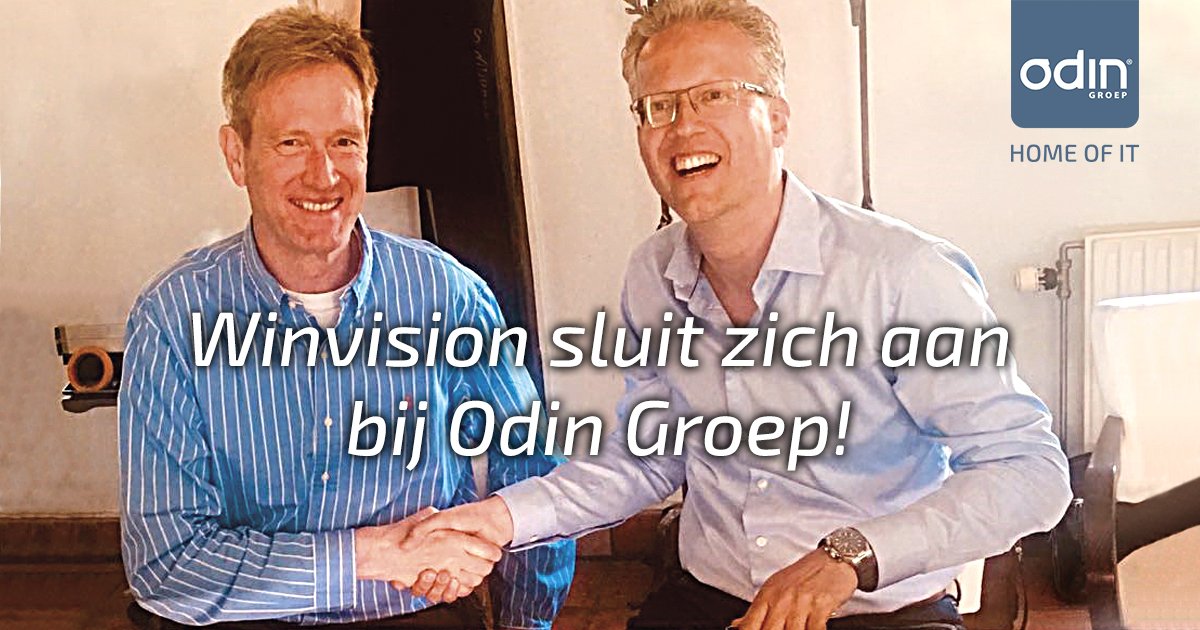 Winvision sluit zich aan bij Odin Groep! Met de overname krijgen wij een landelijke footprint, hogere plek in de waardeketen en zetten we een belangrijke stap in de zorgsector. Voor <a href="/winvision/">WinYourVision</a> biedt deze stap versnelde mogelijkheden om te groeien. Check: goo.gl/wLQdBv