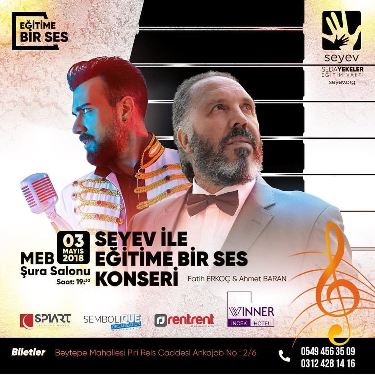 ferkocofficial's tweet photo. #seyev için @baranahmet ile Ankara'dayız. Eğitime bir ses de siz vermek istiyorsanız 3 Mayıs'ta bekliyoruz. https://t.co/03vQUiSHOz