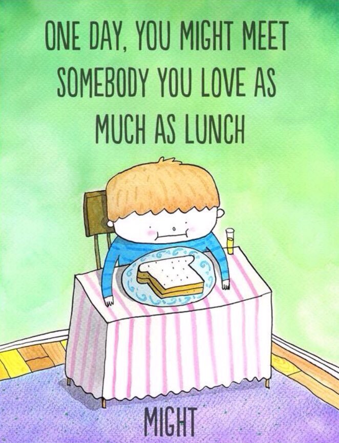 MiTBA_kitchen's tweet photo. « You might » 😆 
Have a great day everyone and enjoy your lunch! 😋 🥗 🍴 #lunch #foodie #onelove #mitba #kitchenware https://t.co/ZfZRKm44LB