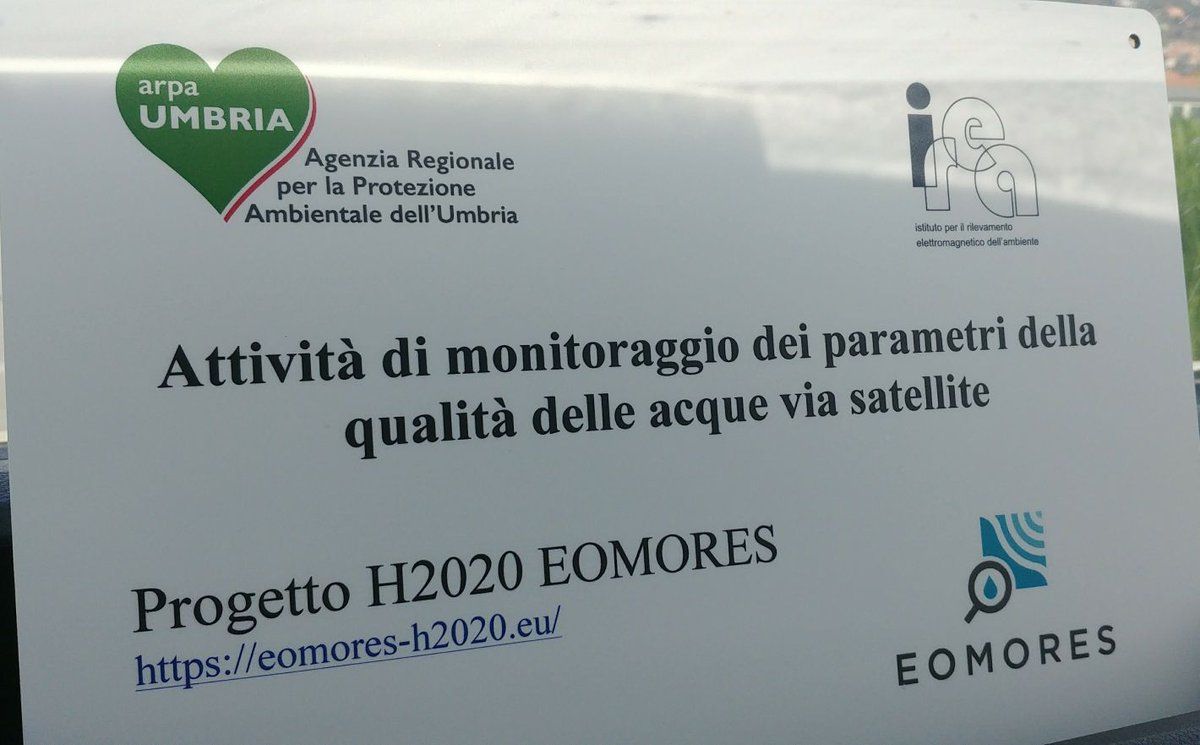 arpaumbria's tweet photo. Montato al #Trasimeno il primo prototipo in #Europa di spettroradiometro automatico! Consentirà di effettuare il monitoraggio della qualità dell'acqua via satellite. #Eomores #H2020 #CnrIrea #WaterInsight #ArpaUmbria #Umbria #CuoreVerde https://t.co/iGUlJTIZUN