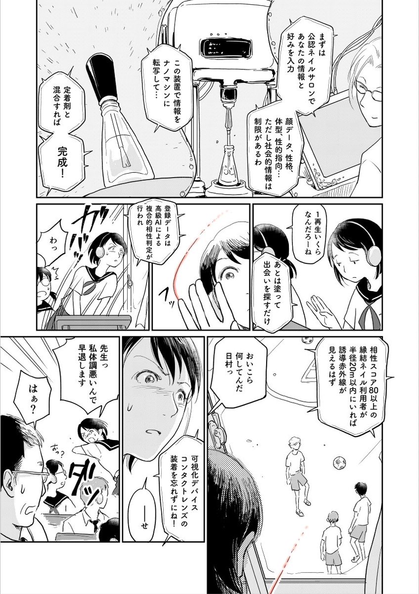 【創作漫画】#人体小咄「スナイパーCの赤い糸」
7P漫画です(1/2)

アクロバティック出会い系漫画 