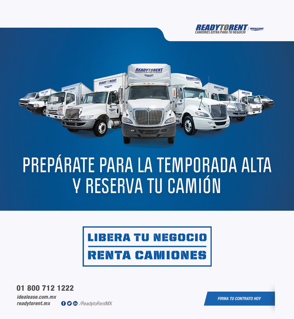 IdealeaseDote's tweet photo. Ya estas listo para la temporada alta? Reserva tu unidad con tiempo! https://t.co/RRD7cybeKI