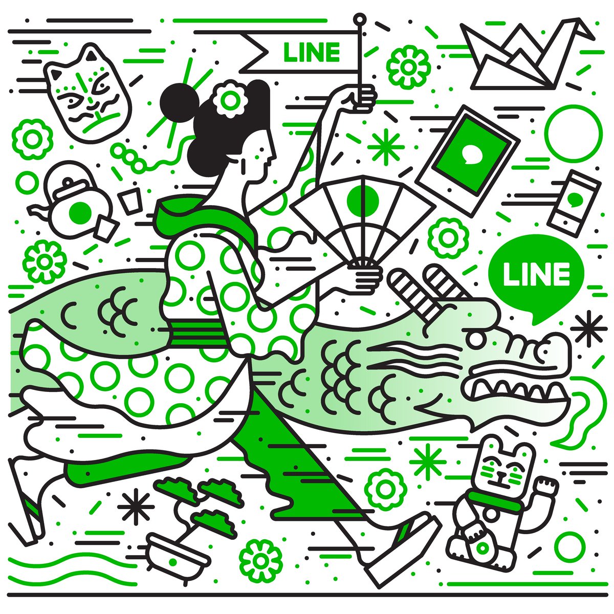 Dezeen Dezeen Is On Line Scan Our Qr Code To Receive Daily Updates T Co 0r1uc76mf8 Line Line公式アカウント 友達募集