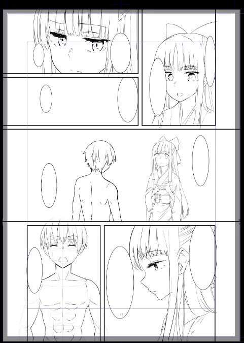 オリジナル漫画進まぬこれ終わったらメルト描く 