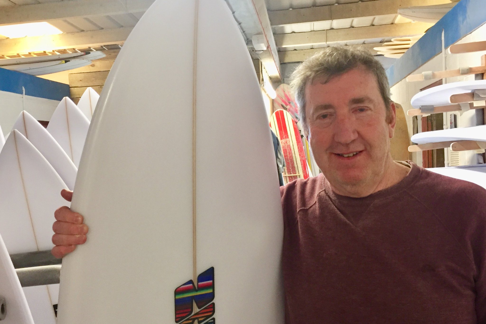 Nigel on sale semmens surfboards