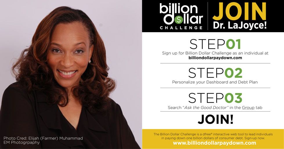 dfreemovement's tweet image. Visit BillionDollarPayDown.Com to learn more about living #dfree &amp;amp; to join the #AskTheGoodDoctor #BillionDollarChallenge Group! 

#Livedfree 
#InTheBlack