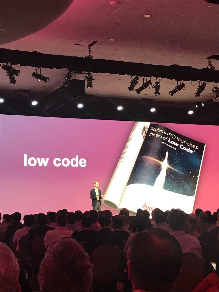 mberland's tweet photo. Happy to be attending #AppianWorld with @PwC_LLP. Strong opening keynote on how Appian will integrate with #AI, #RPA, and new Appian Features https://t.co/PyEXlHuVGE